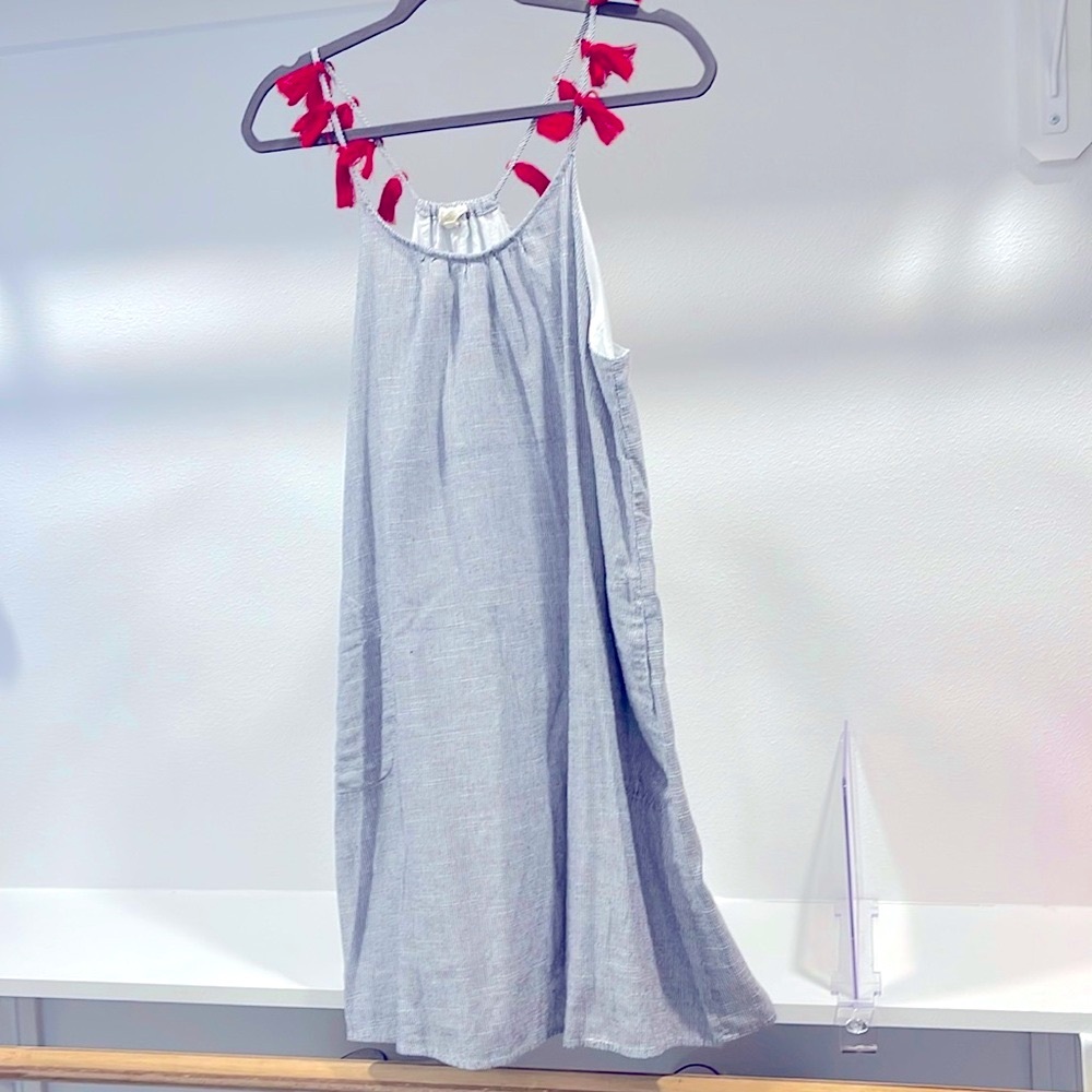 Crescent Cotton/Linen Dress